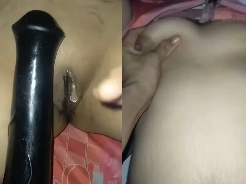 Con ghệ xinh tươi vú đẹp bướm múp móc lồn bằng sextoy cực sướng
